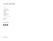 Tablet Screenshot of alinarudya.com